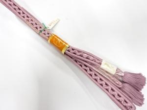 未使用品　正絹　撚り房　夏手組帯締め